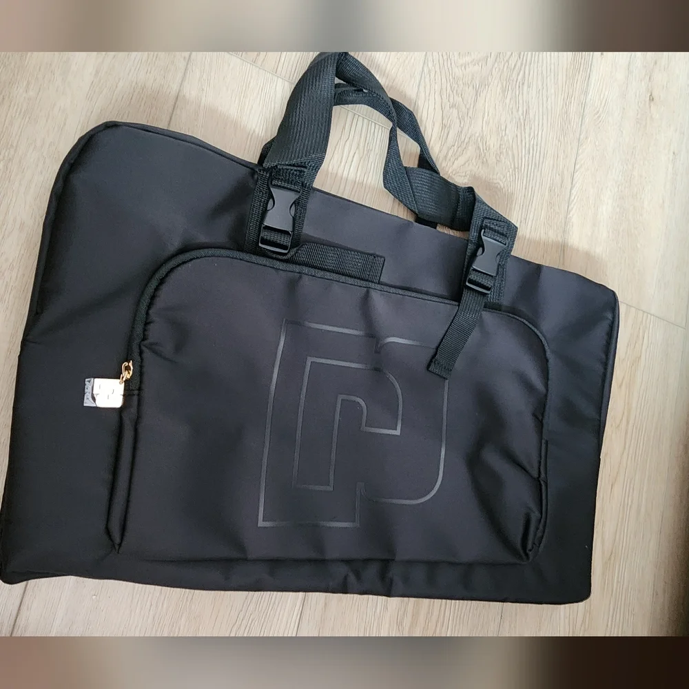 Paco Rabanne XL Black Bag Travel Gym Weekender Duffle Bag Unisex New